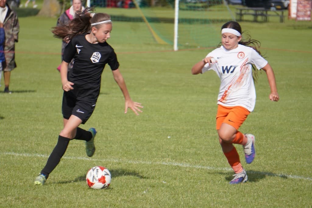 Girls' match action at ACES Nationals 2026